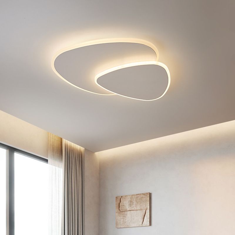 GlowSphere – White LED Modern Ceiling Lamp