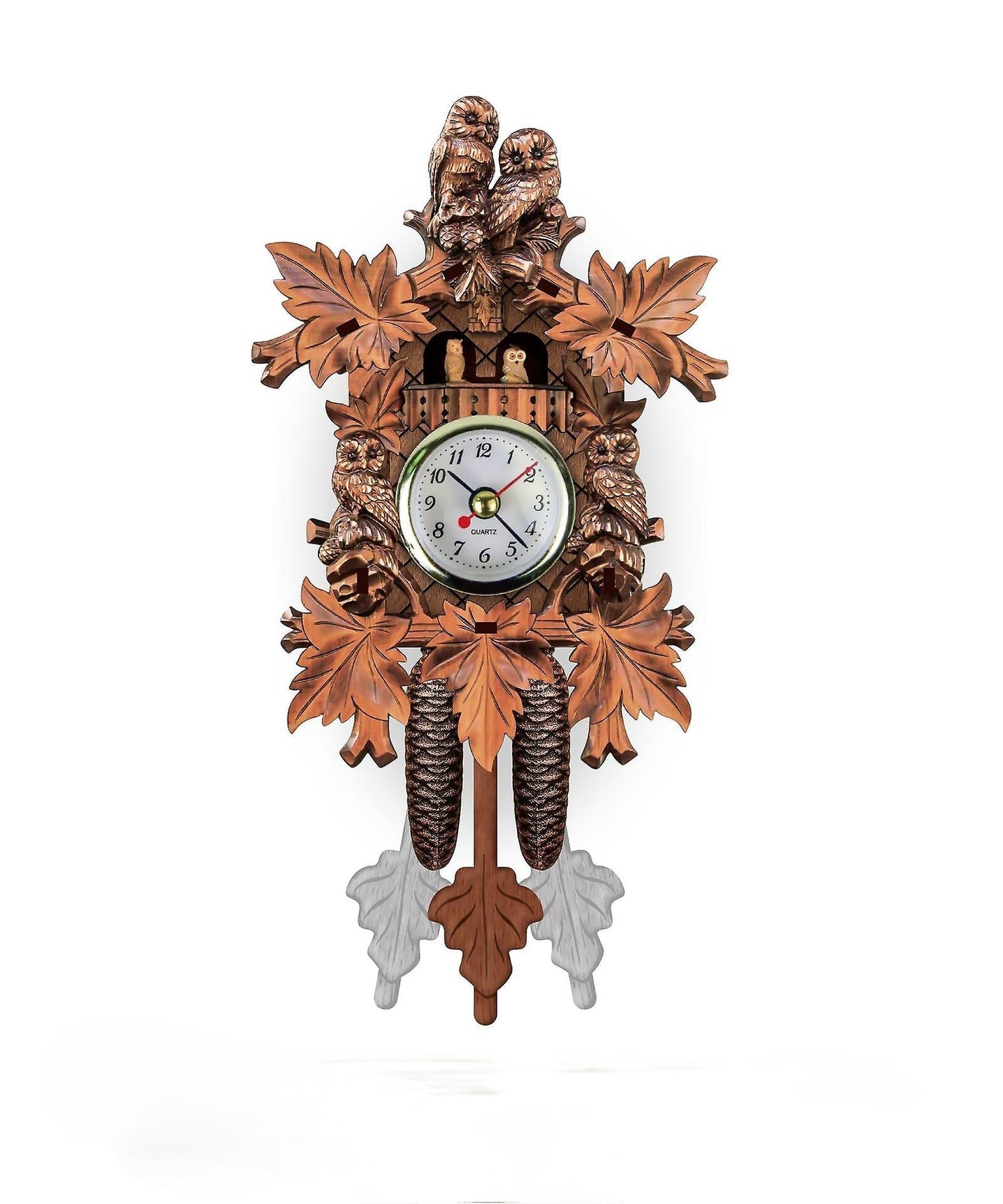 TimberSwing - Elegant Wooden Wall Clock