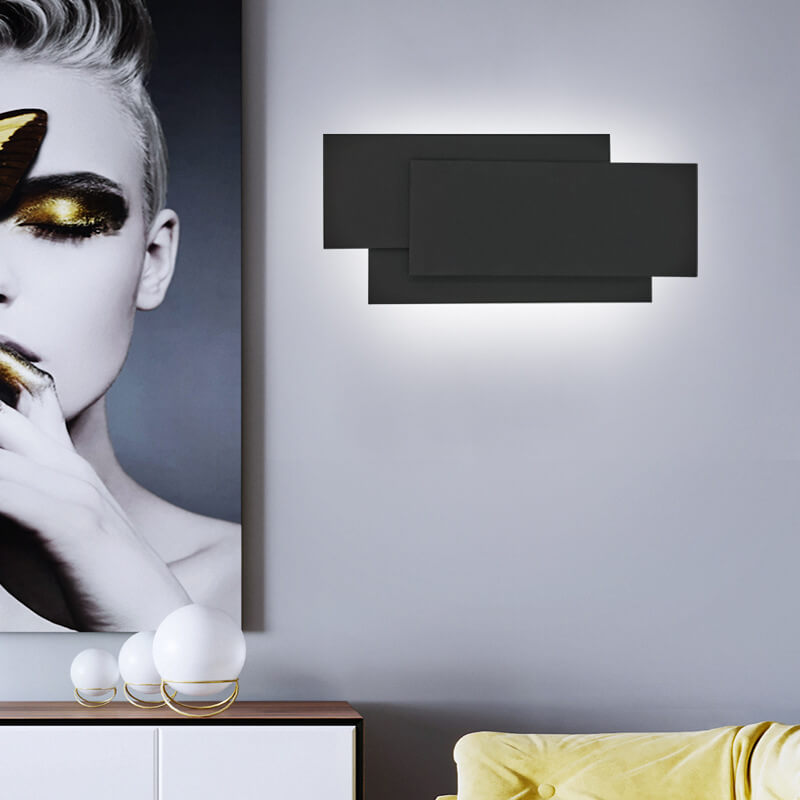 StackGlow – Lámpara de pared LED moderna en capas
