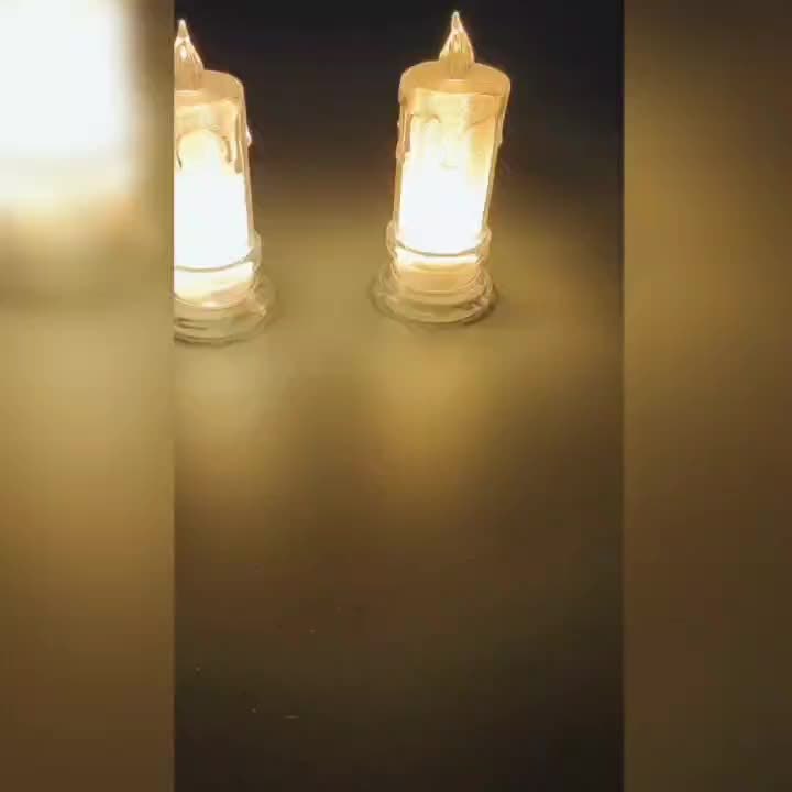 VividFlame - Bougies LED sans flamme pour la décoration de fête