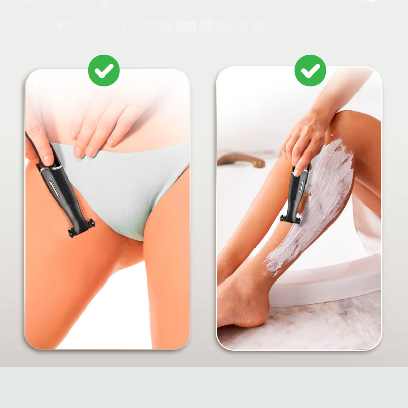 FlawlessTrim - 4-in-1 Grooming Kit for Bikini Area