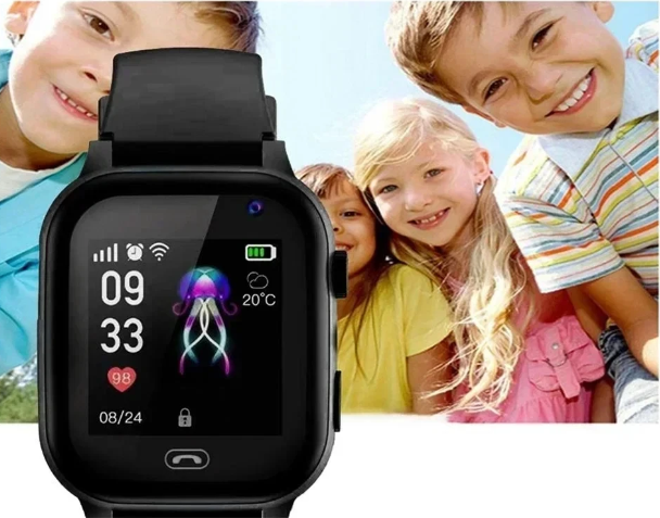 4G Kids GPS Smart Watch with Video Calls, SOS Feature, and Games - 1.96 Screen, 13MP Camera 3