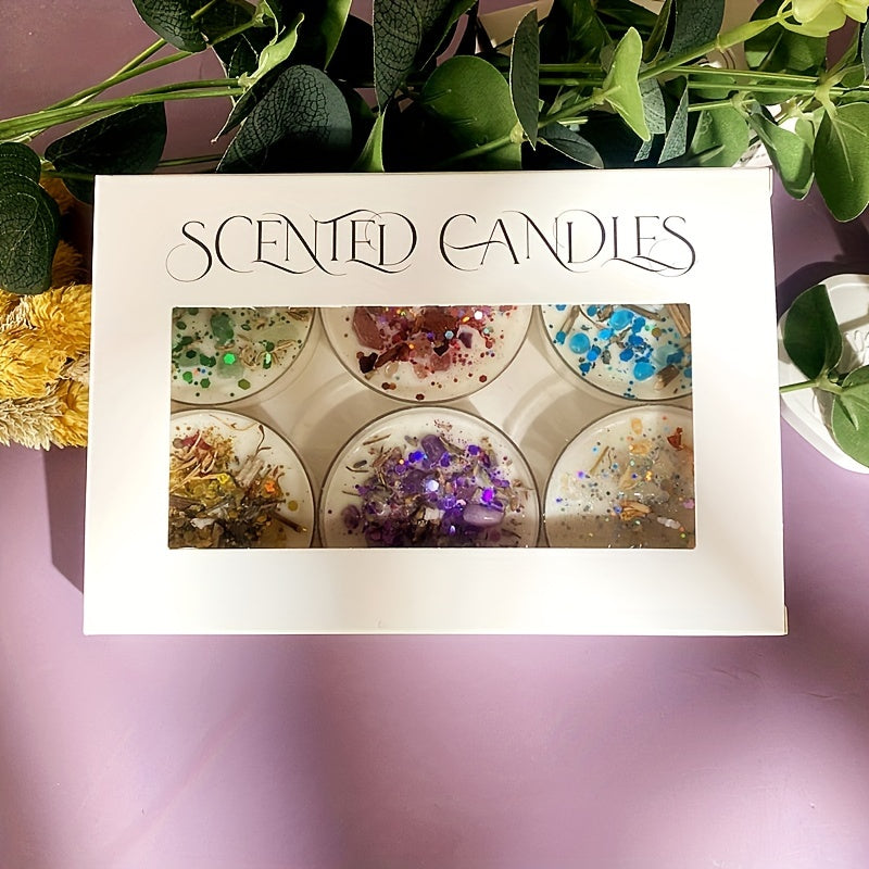 ScentedGem - Luxury Crystal-Infused Floral Candles