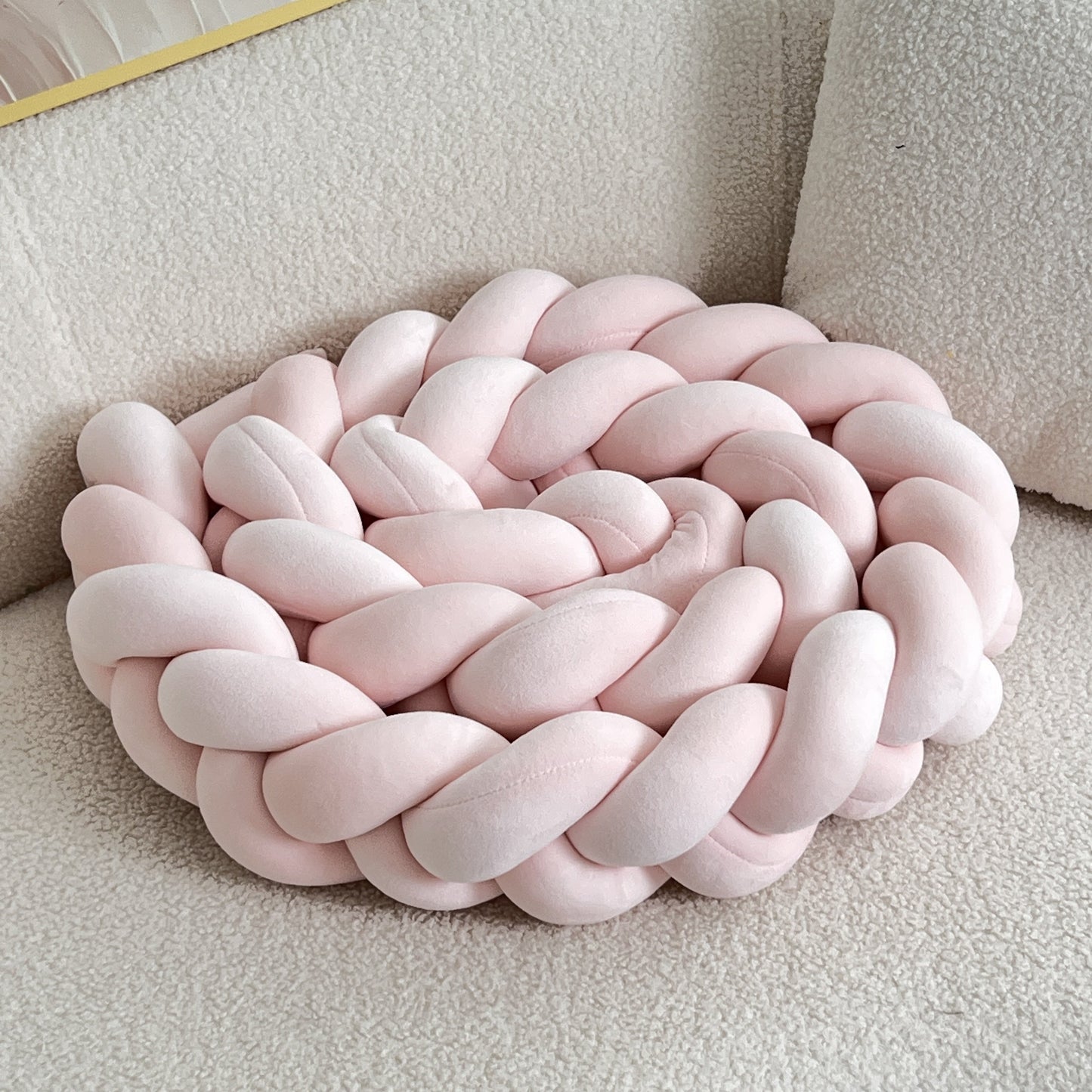 WavePad - Coussin de sol lavable élégant avec motifs géométriques