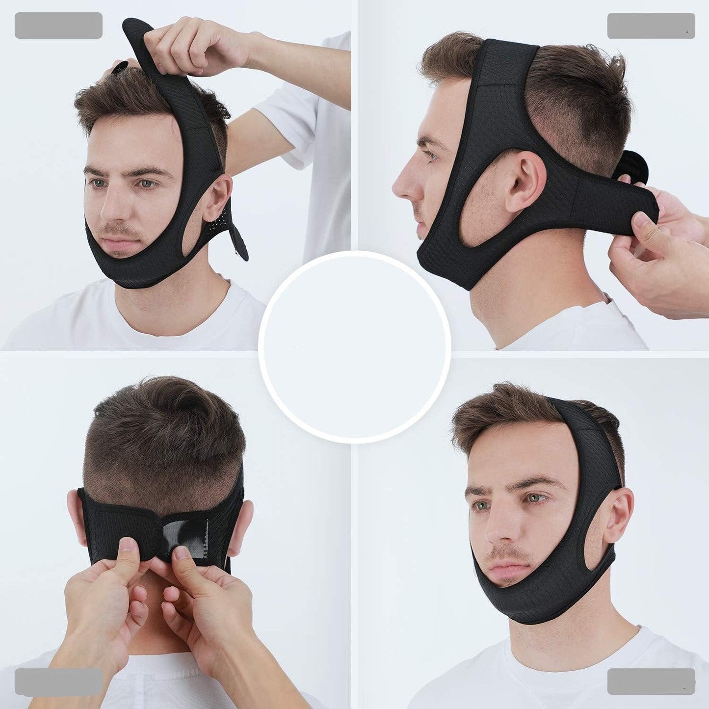 SnoreGuard - Comfortable Chin Strap for Better Sleep