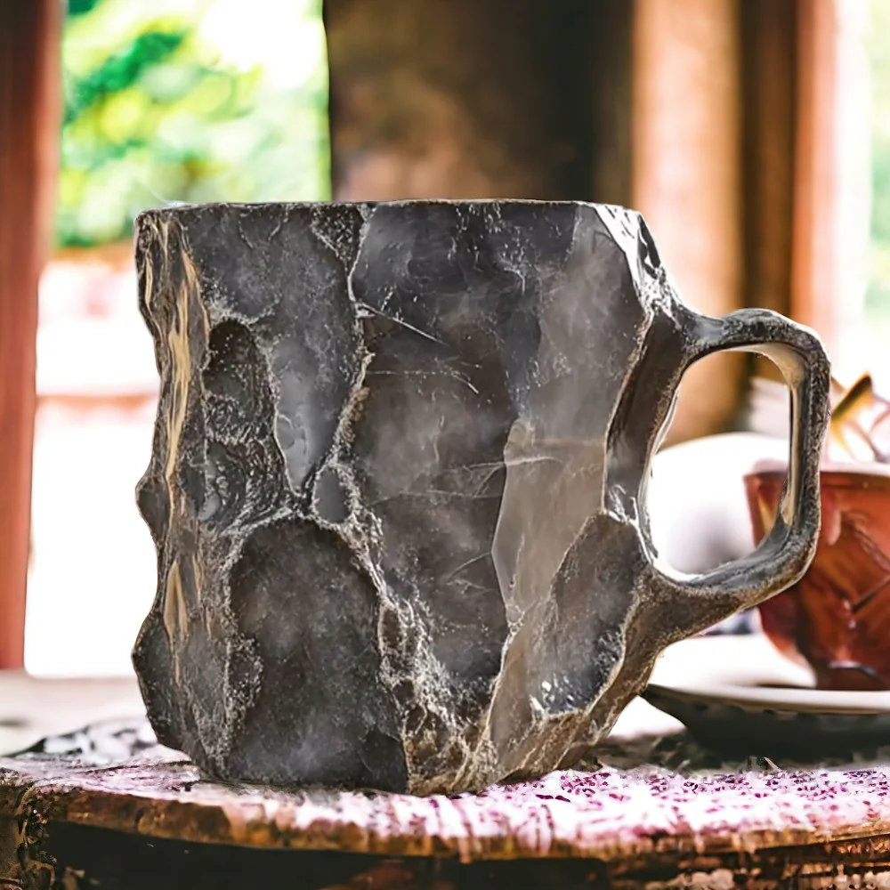ArtisanCraft | Unique Handcrafted Ceramic Coffee Mug for Stylish Sipping 6