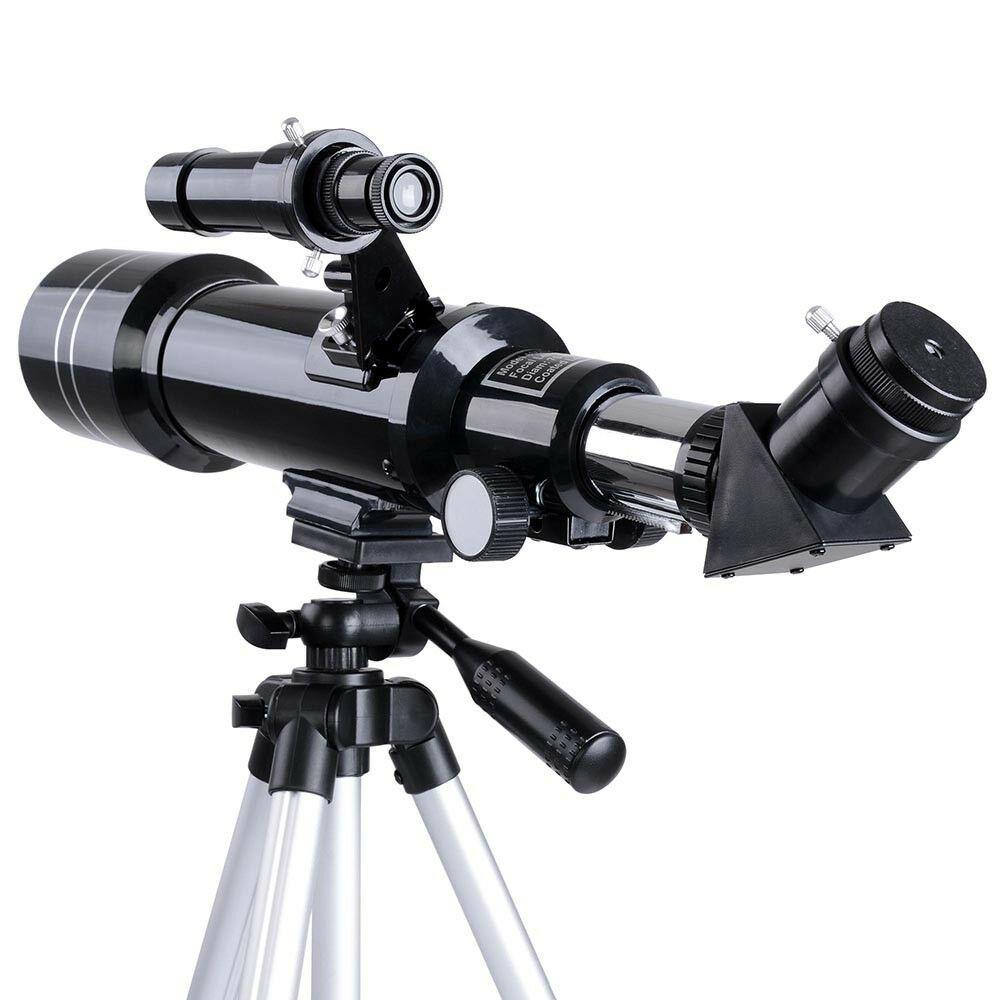 Astronomical Refractor Telescope 400/70mm 66x Magnification Refractive Eyepieces Tripod Beginners 7