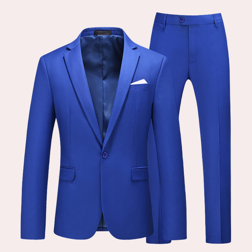 Variant image for Pierre - Comfortable 2-Piece Men's Set for Stylish Summer Outings-31