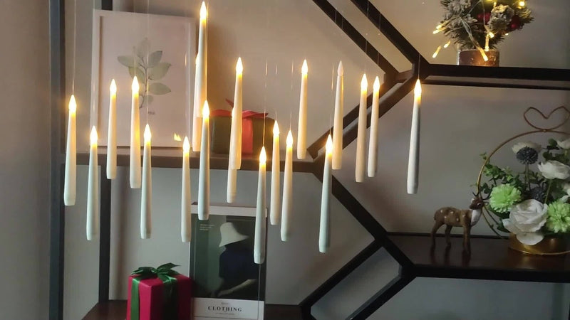 SereneLights - Remote-Controlled Floating LED Candles
