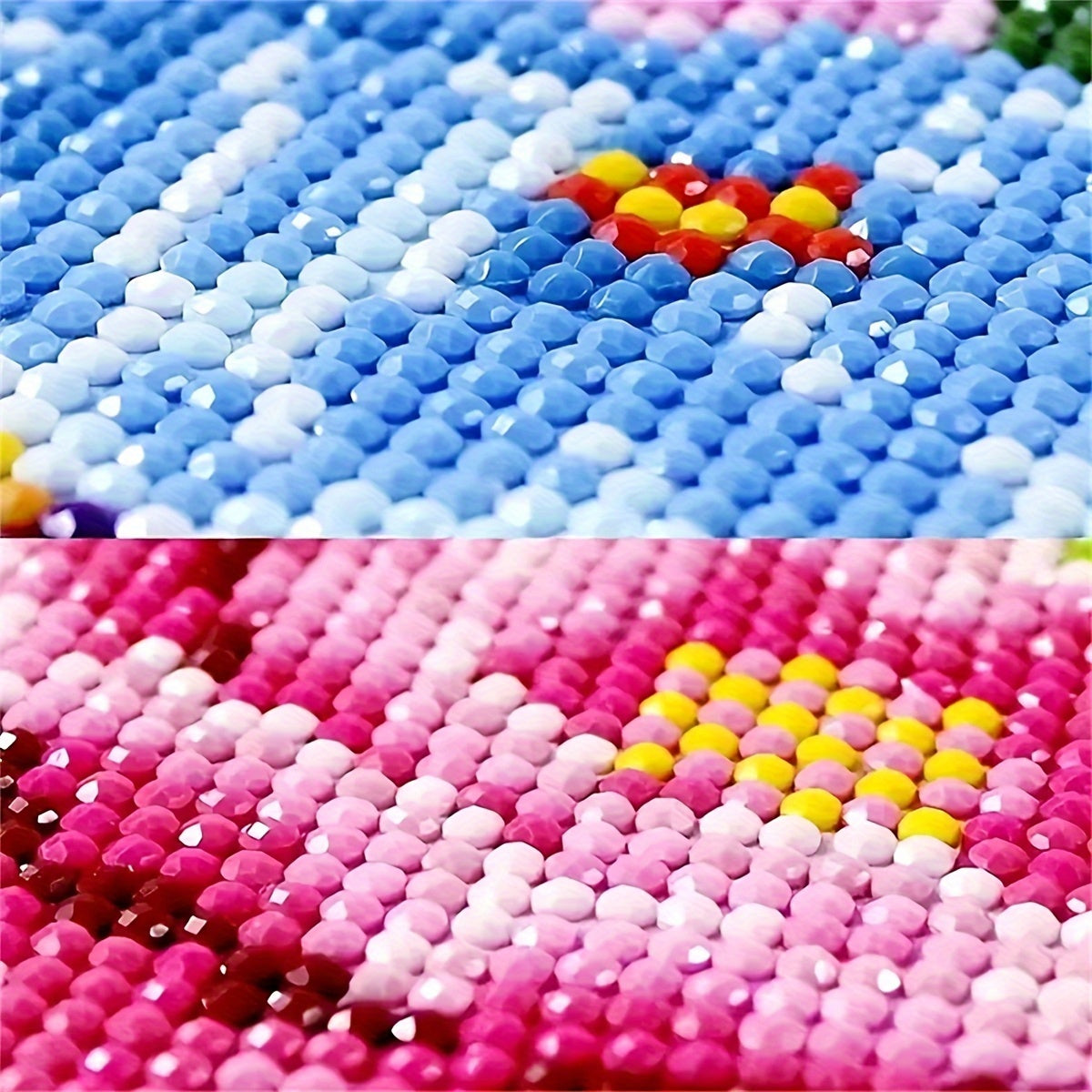 GemGlow - 56-Piece Colorful Diamond Art Set with Cute Illustrations