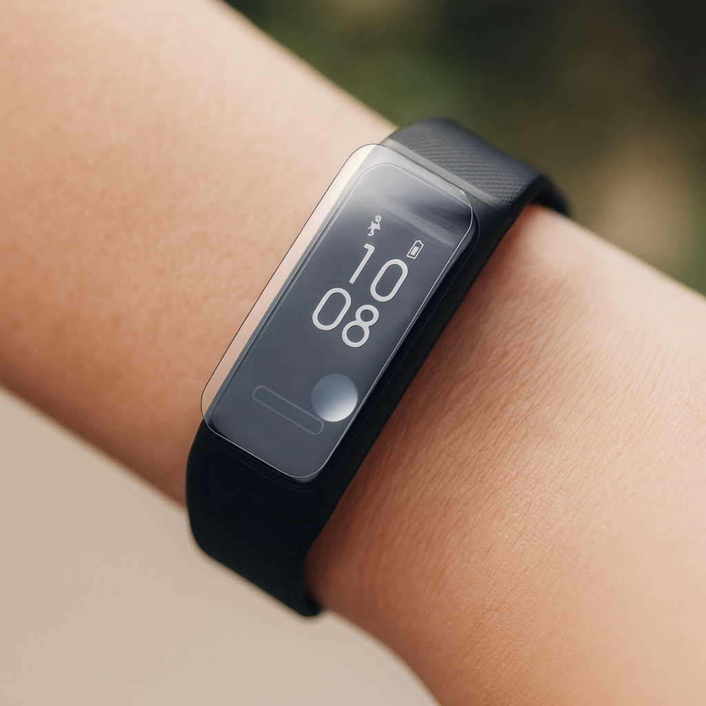 CrystalGuard | Durable Clear TPU Smartwatch Screen Protector Film 4