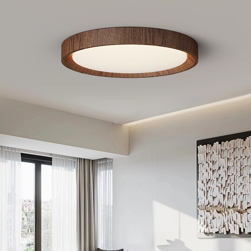 Dark Wooden Ceiling Lamp 3