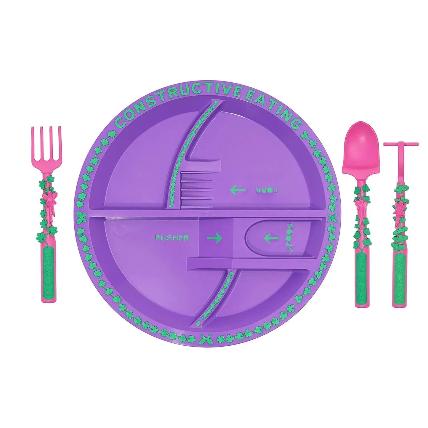 DiggerWare | Engaging Fun Children's Mealtime Tableware Set 10