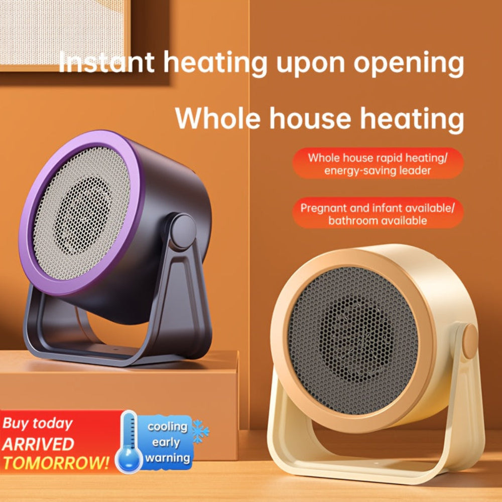 Electric Space Heater Portable Quiet Fast Heating Ceramic Warmer 6