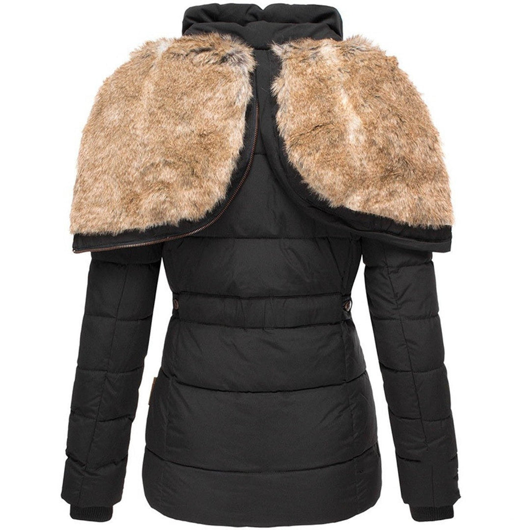 Emily | Stylish Warm Black Puffer Jacket 7