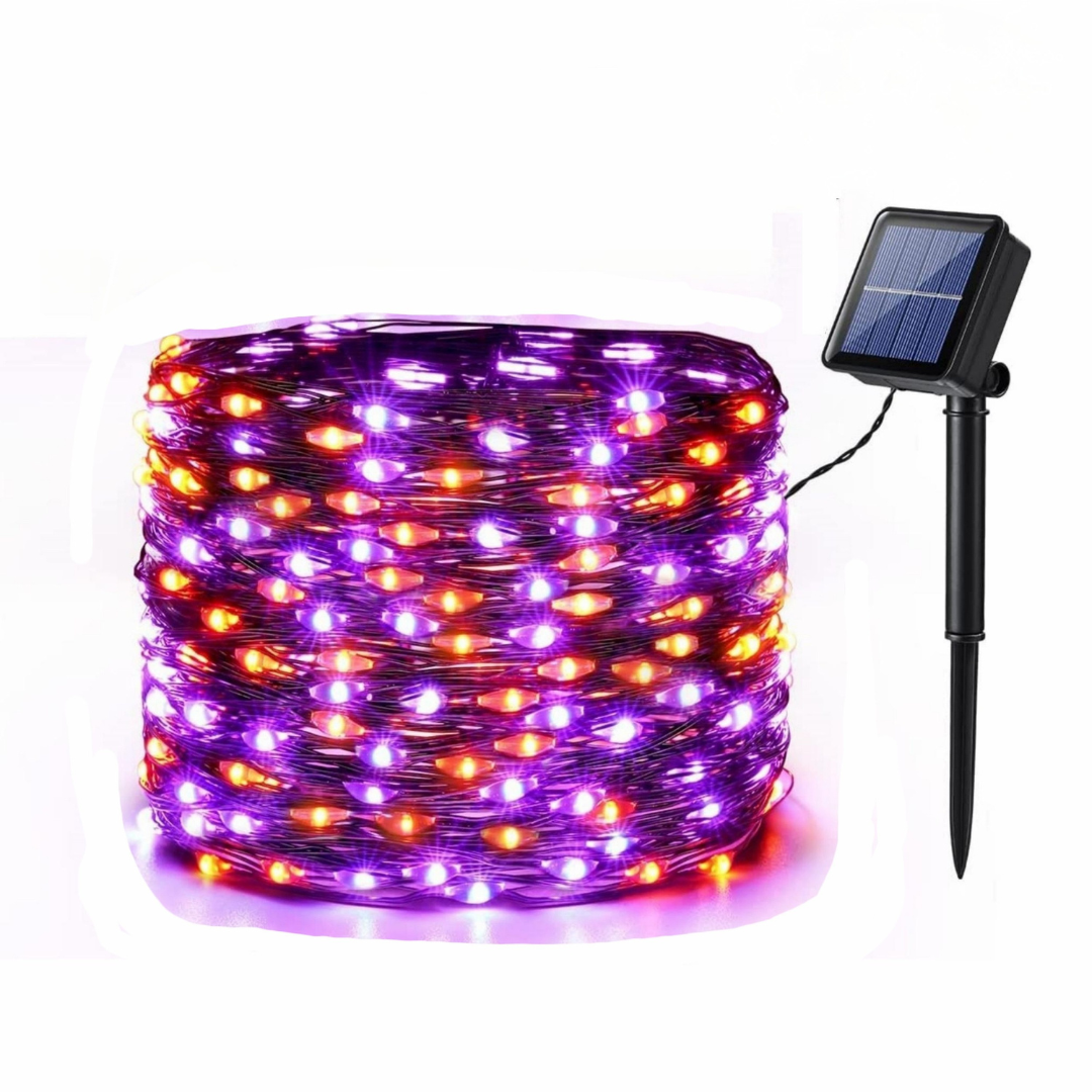 Fairy Lights Solar Outdoor Halloween String 8