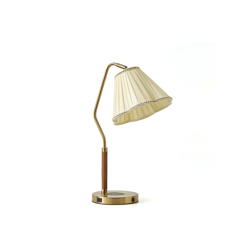 GlamourLux – Luxurious Fabric Table Lamp