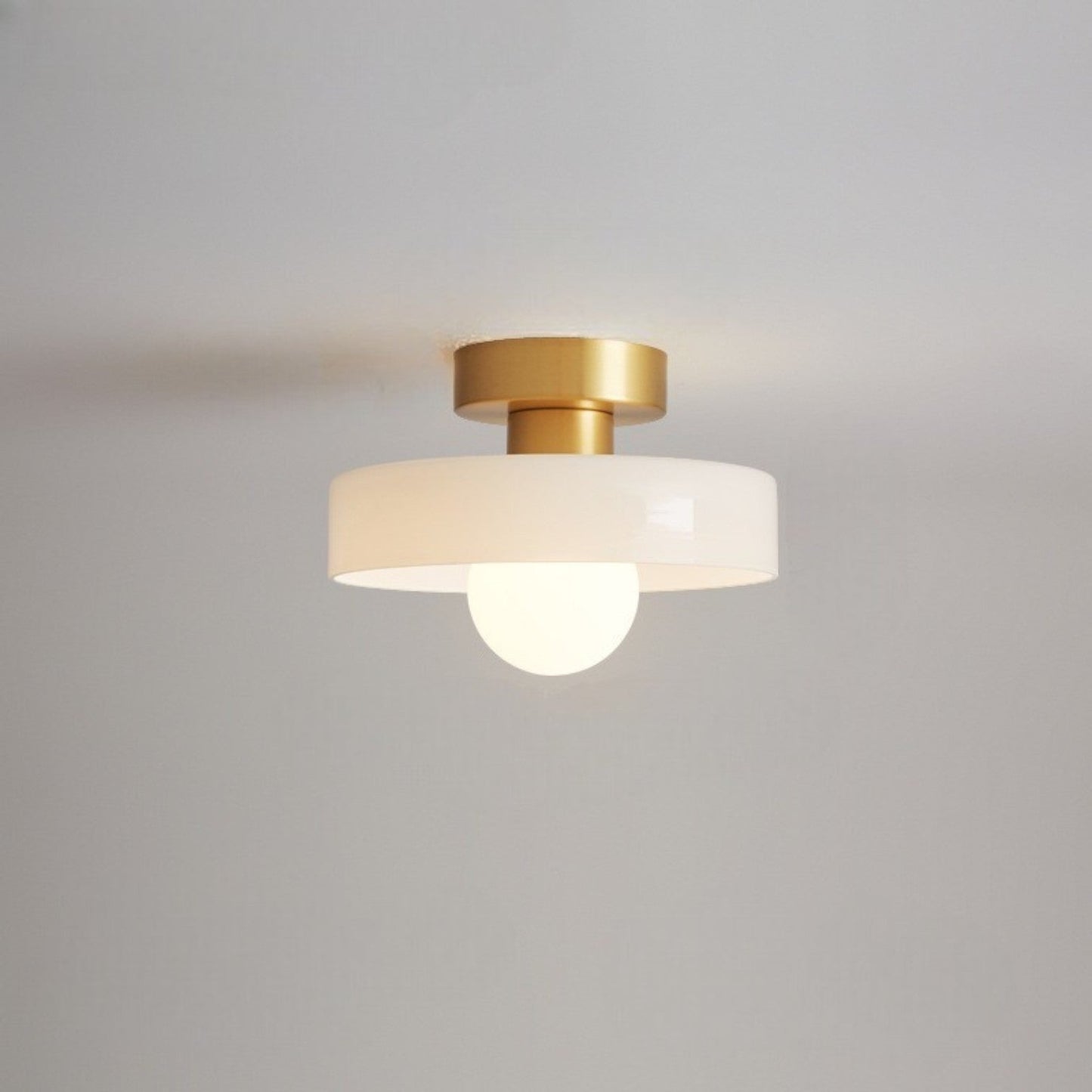 French Bauhaus ceiling lamp 12