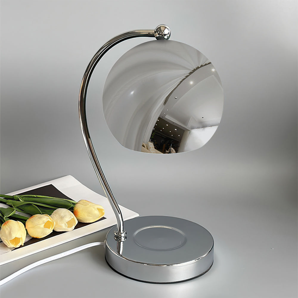 FlameGlow - Lámpara de Mesa con Luz Similar a una Vela y Acabado Elegante