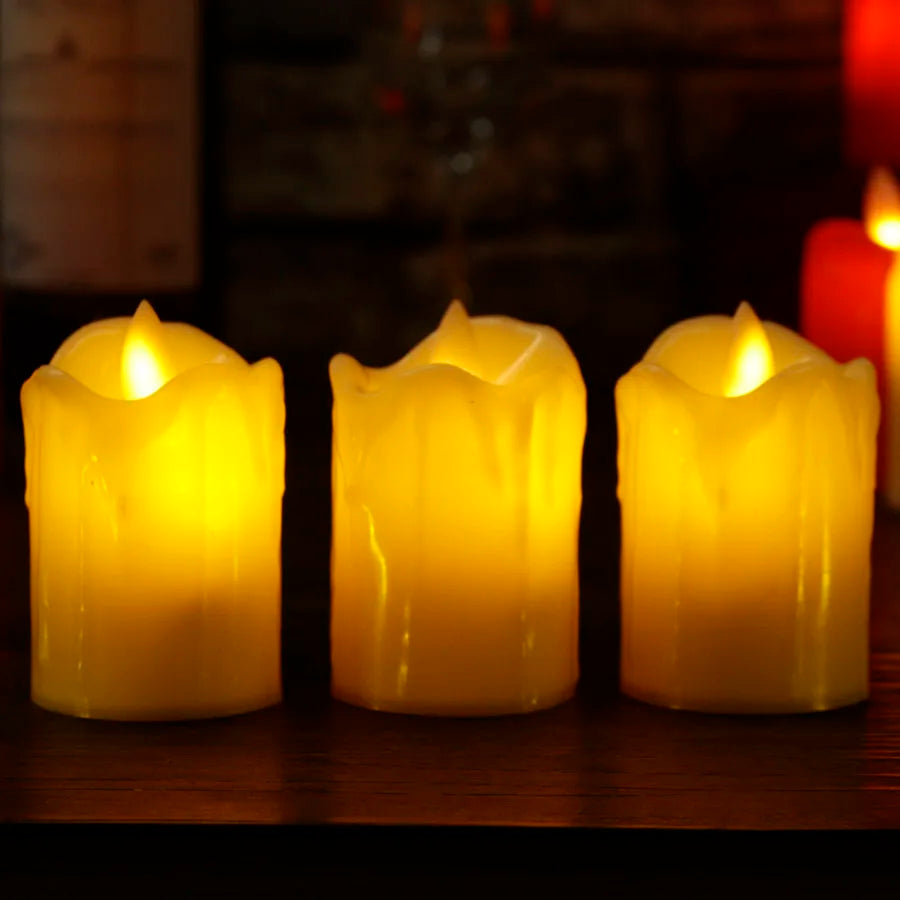 FiestaGlow – Bougies LED sans flamme