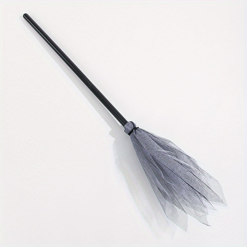 Halloween Witch Broom Plastic Party Prop 8