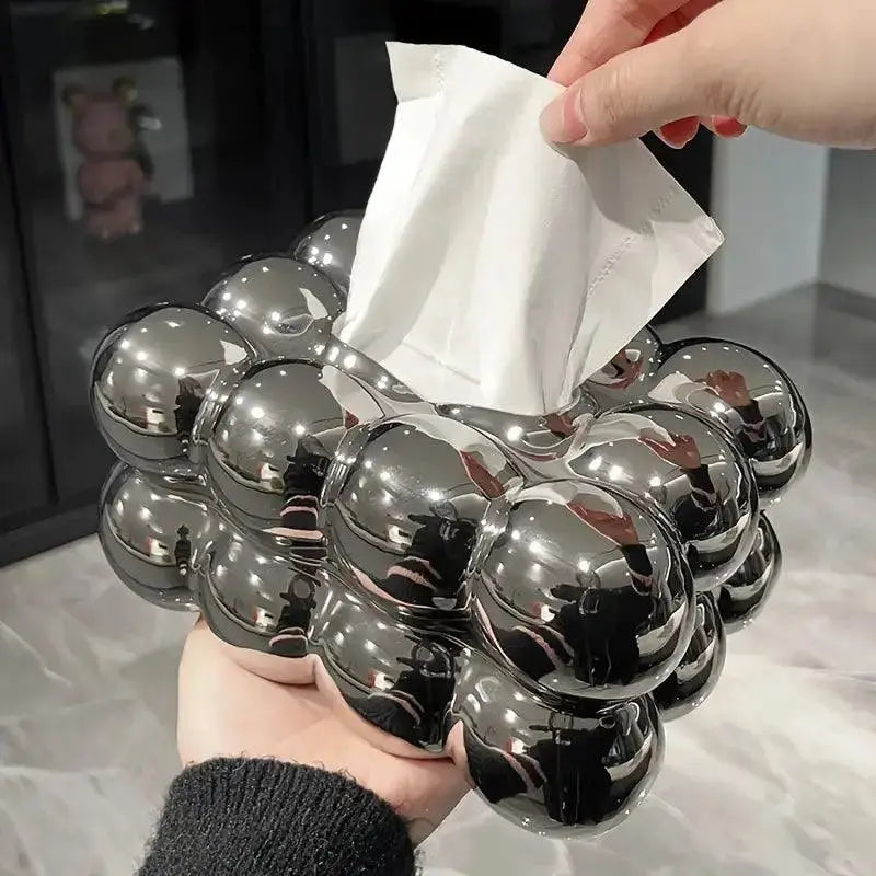 GraceBox - Elegant Ceramic Tissue Holder