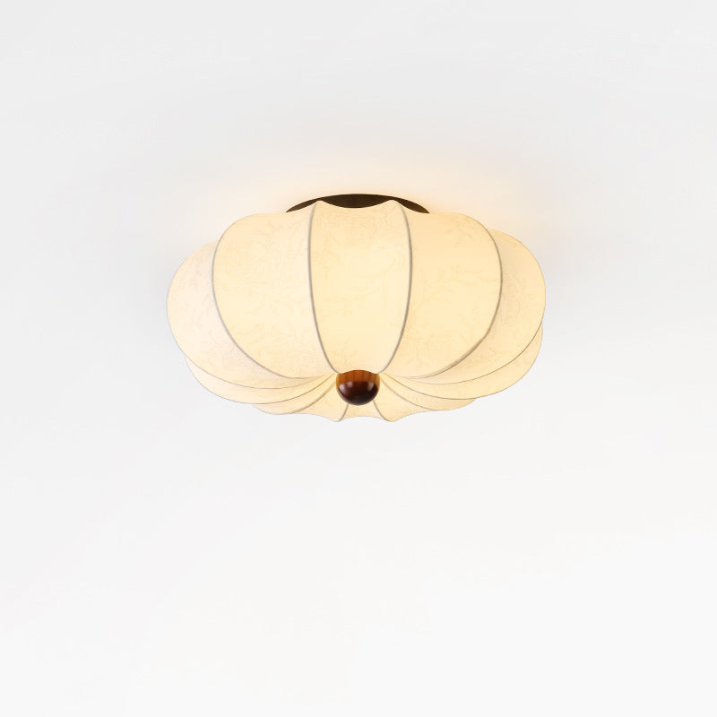 Medieval silk ceiling lamp 5