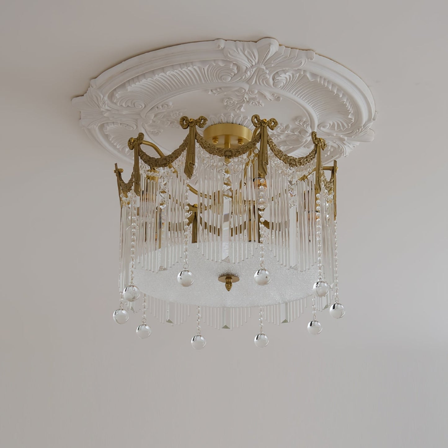 CrystalRain - Luminaire Plafonnier Goutte d'Eau