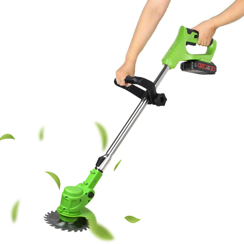 Powerful Electric Battery Operated Cordless Weed Eater / Grass Trimmer 5