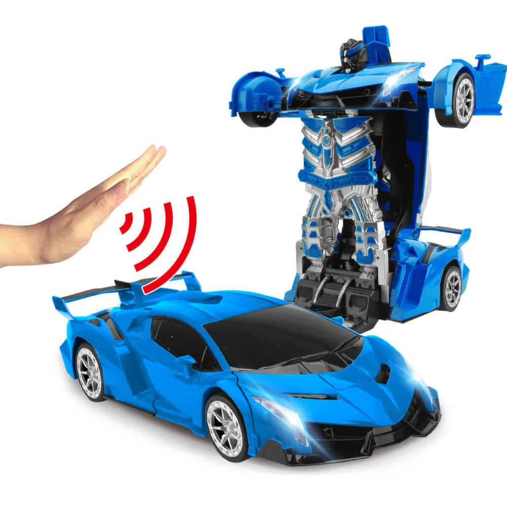 Remote Control Transforming Robot Car Toy 11