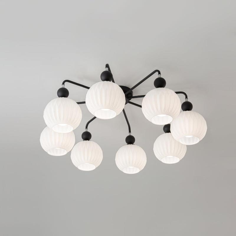 LuxeAura - Loftlampe med Renee-inspireret design og varmt lys