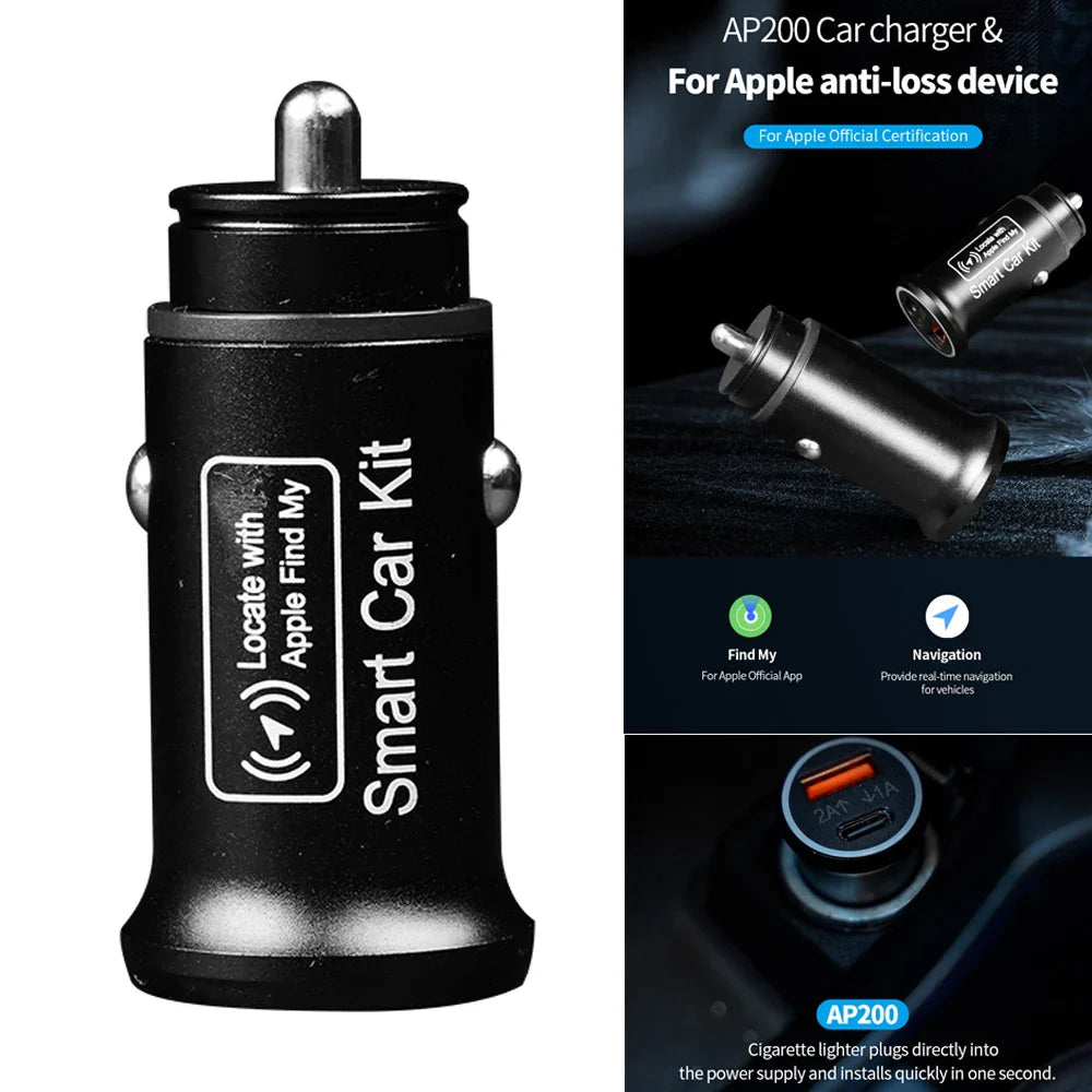 Variant image for Smart OBD GPS Tracker for Car - Real-Time Vehicle Tracking with Charging Function and Apple Find My Integration-2