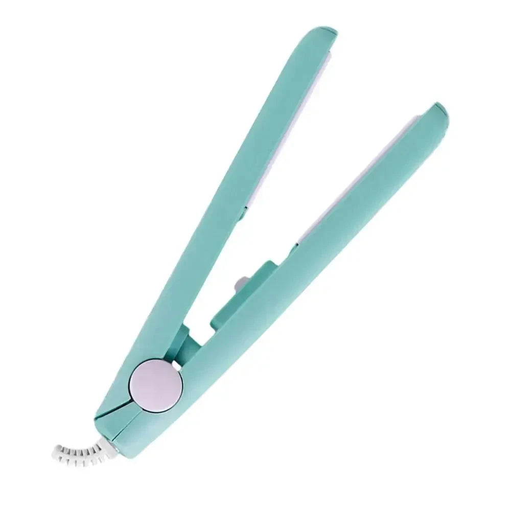 QuickStyle - Plancha y rizador de pelo mini portátil