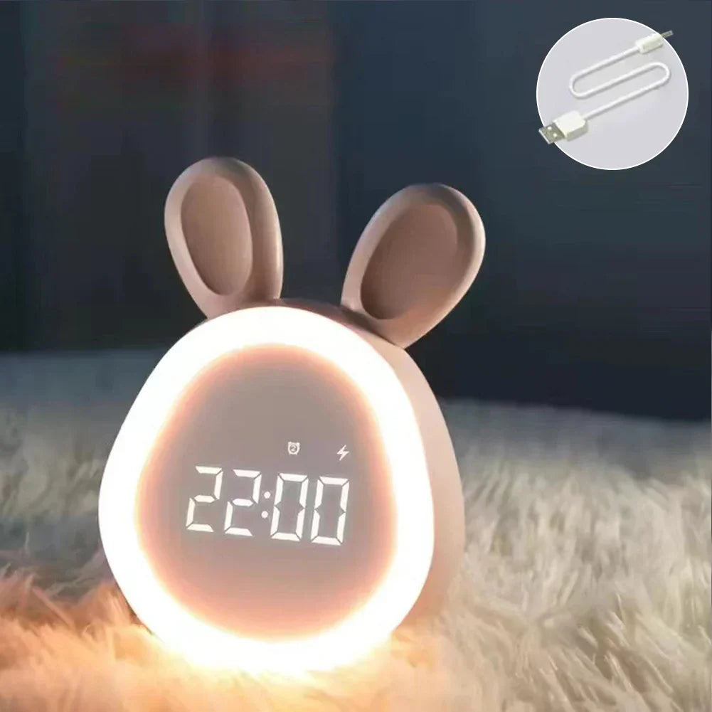 BunnyGlow - Light-Up Alarm Clock