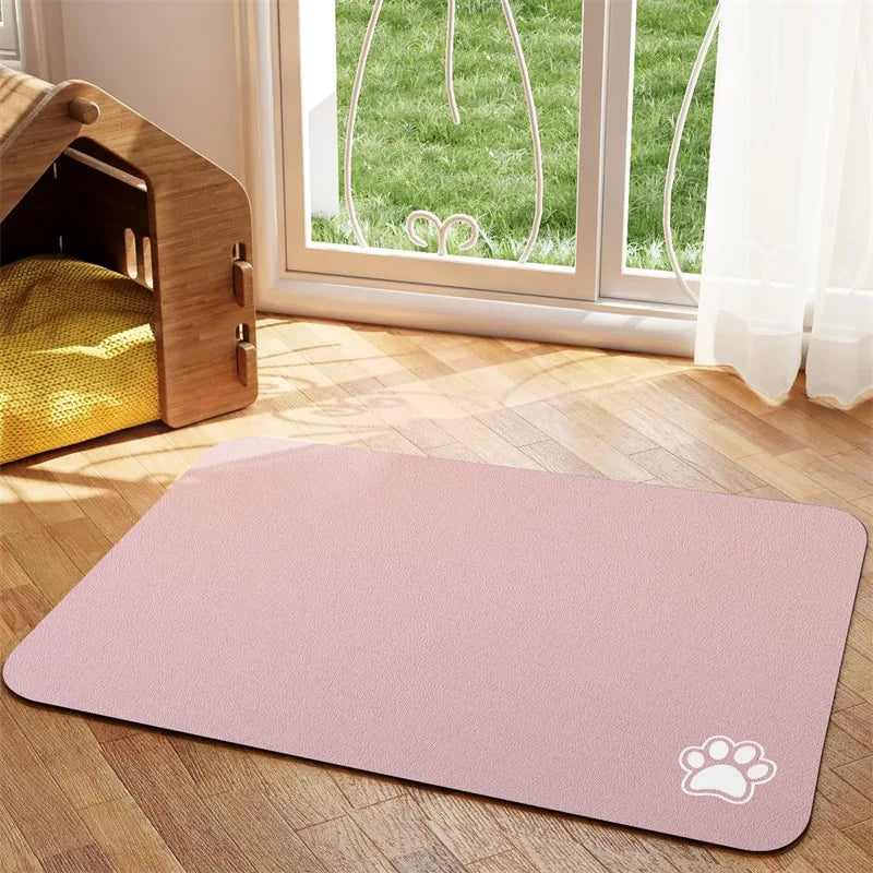 Variant image for Quicksip Absorbent Pet Placemat for Easy Cleaning & Quick Drying Floor Protection-16