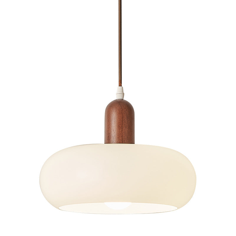Scandinavian cream pendant lamp 3