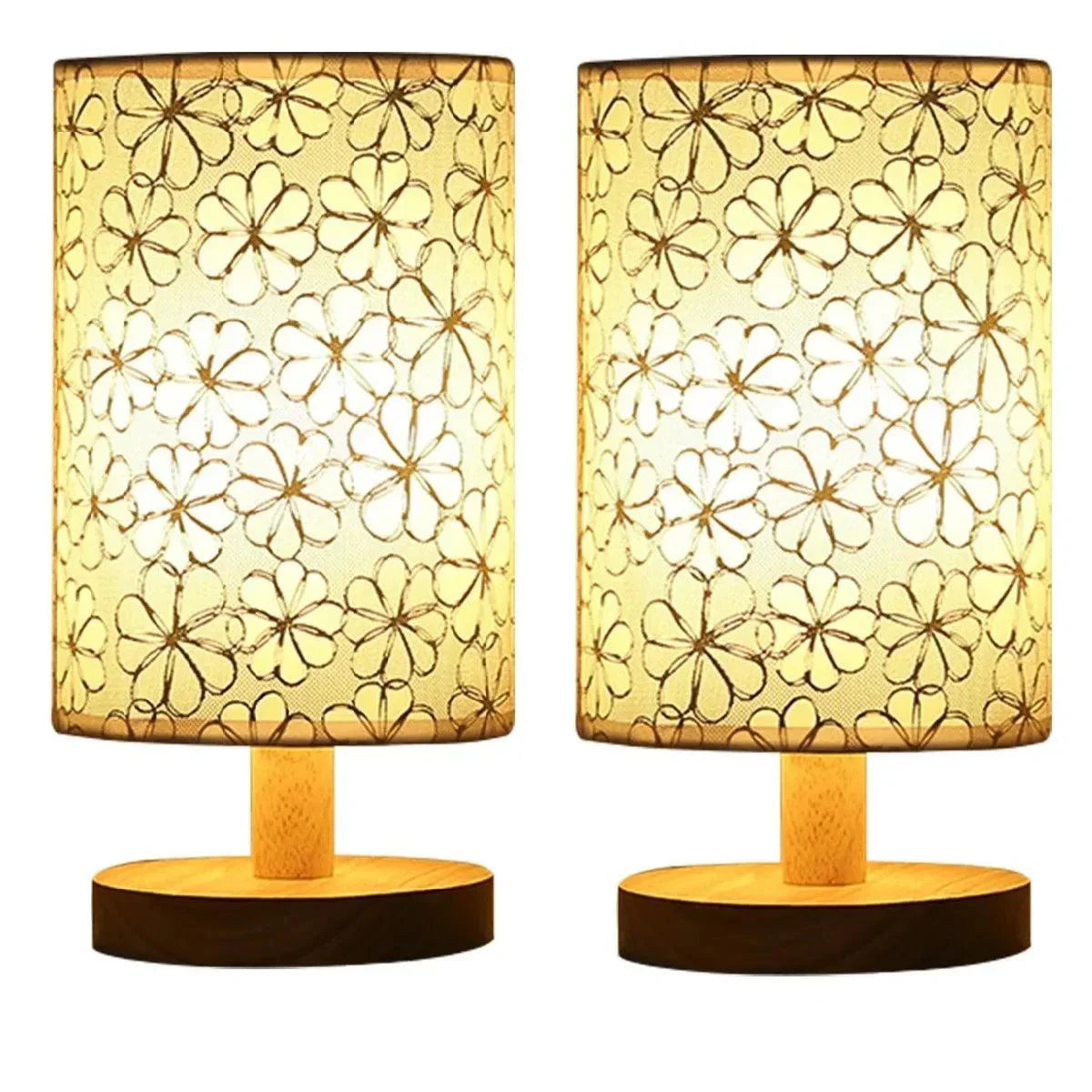 LumaVita - Lampada Elegante in Legno Massello