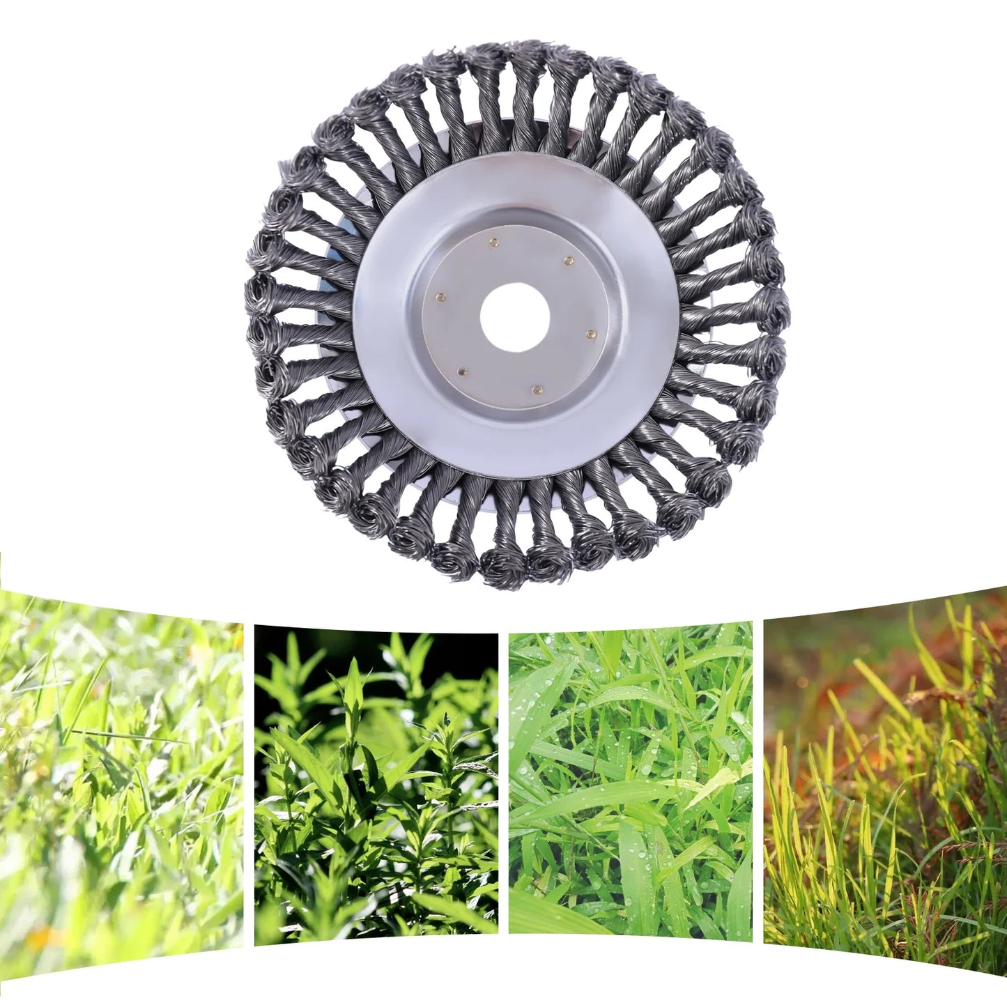 Professional Steel Wire Grass Trimmer Head for Efficient Weed Removal – Durable 15 cm Strimmer Head for Garden Maintenance-5