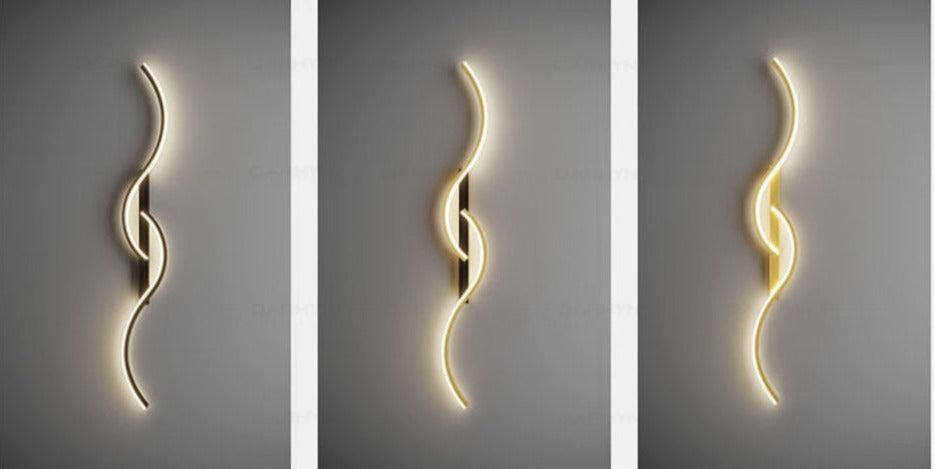 GlowCraft – Contemporary LED Wall Light with Artistic Design