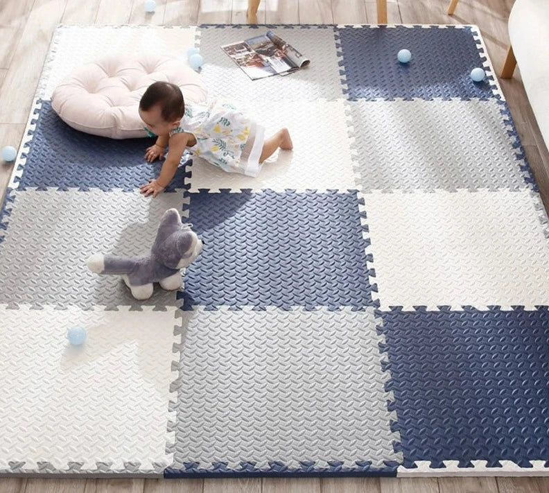 Soft Foam Baby Play Mat - Non-Toxic, Shock-Absorbing, Interlocking Design for Infants and Toddlers 8