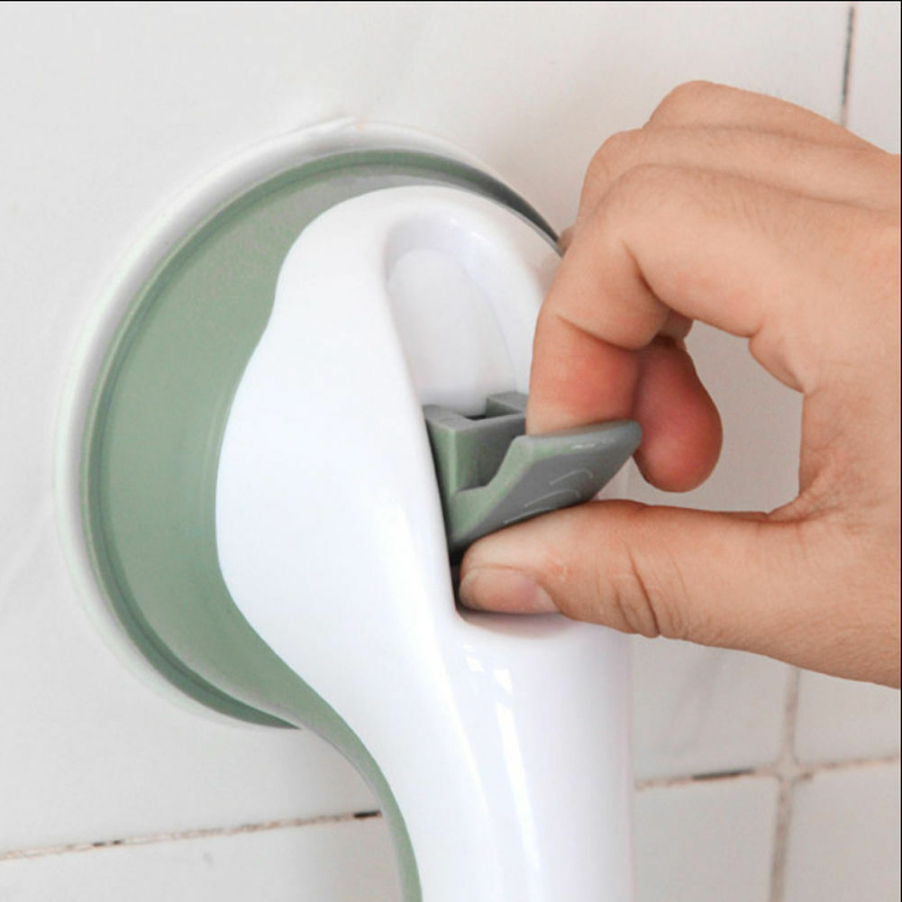Sturdy Bathroom Shower Suction Cup Grab Bar Handle 5
