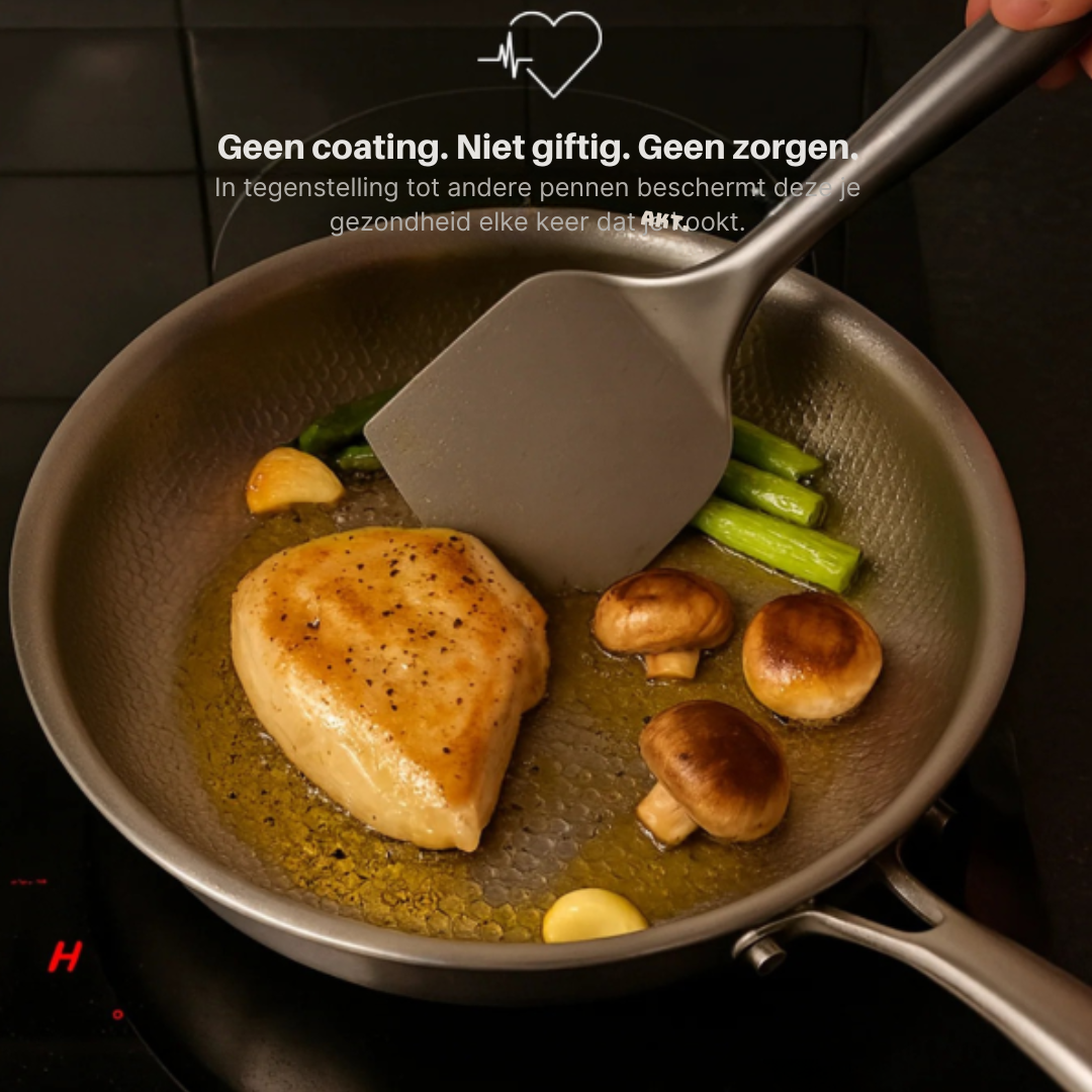 TitanHammer | Premium PFAS-Free Titanium Cookware Set for Lasting Durability 6