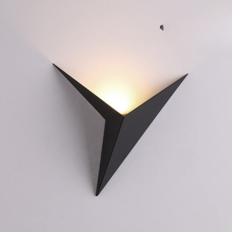 TriGlow – Triangular Wall Lamp for Sleek, Modern Lighting