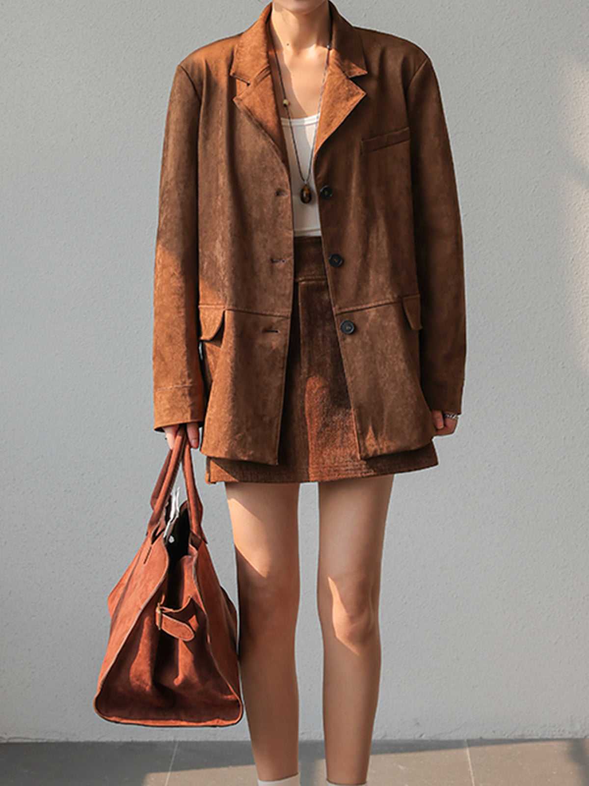 Vintage Suede Blazer 5