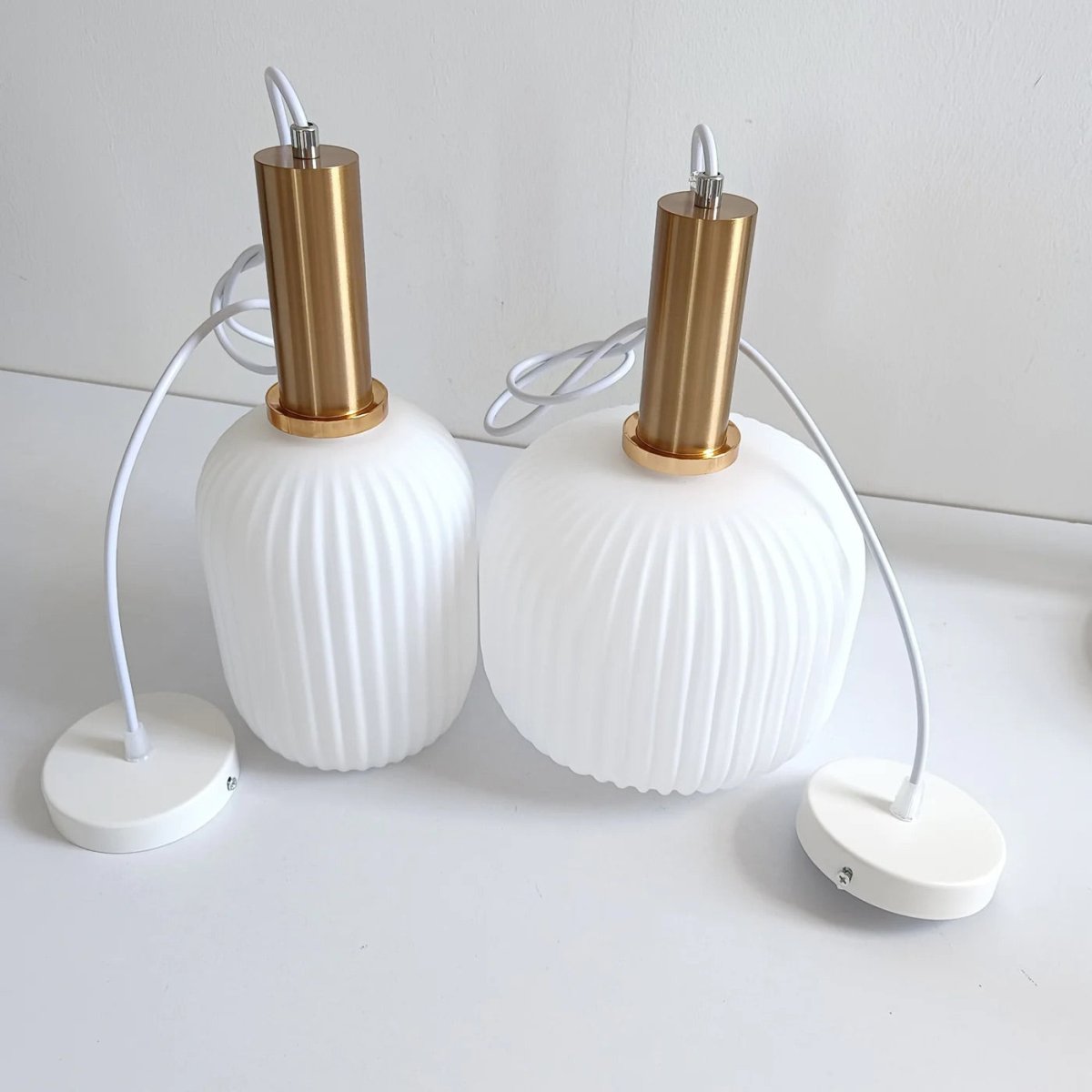 LuxePrism – Lámpara Colgante de Vidrio Elegante con un Toque de Lujo