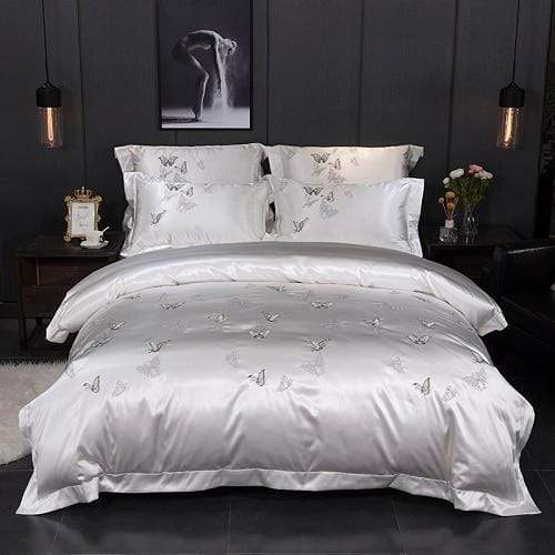 IvoryGlow - Egyptian Cotton Duvet Set