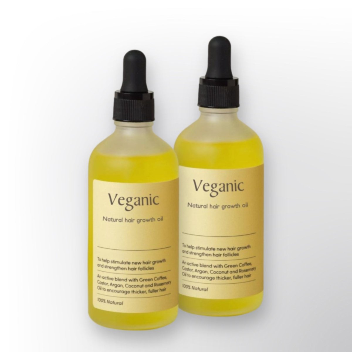 Veganic Glow - Aceite de Crecimiento Capilar 100% Natural