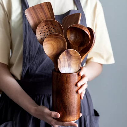 WoodChef - Teak Wood Kitchen Tools Set