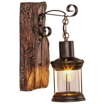 ClearBeam - Glass and Iron Sconce
