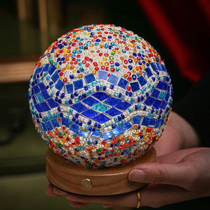 BohoGlow – Moderne Boheme Bordlampe med USB Opladning